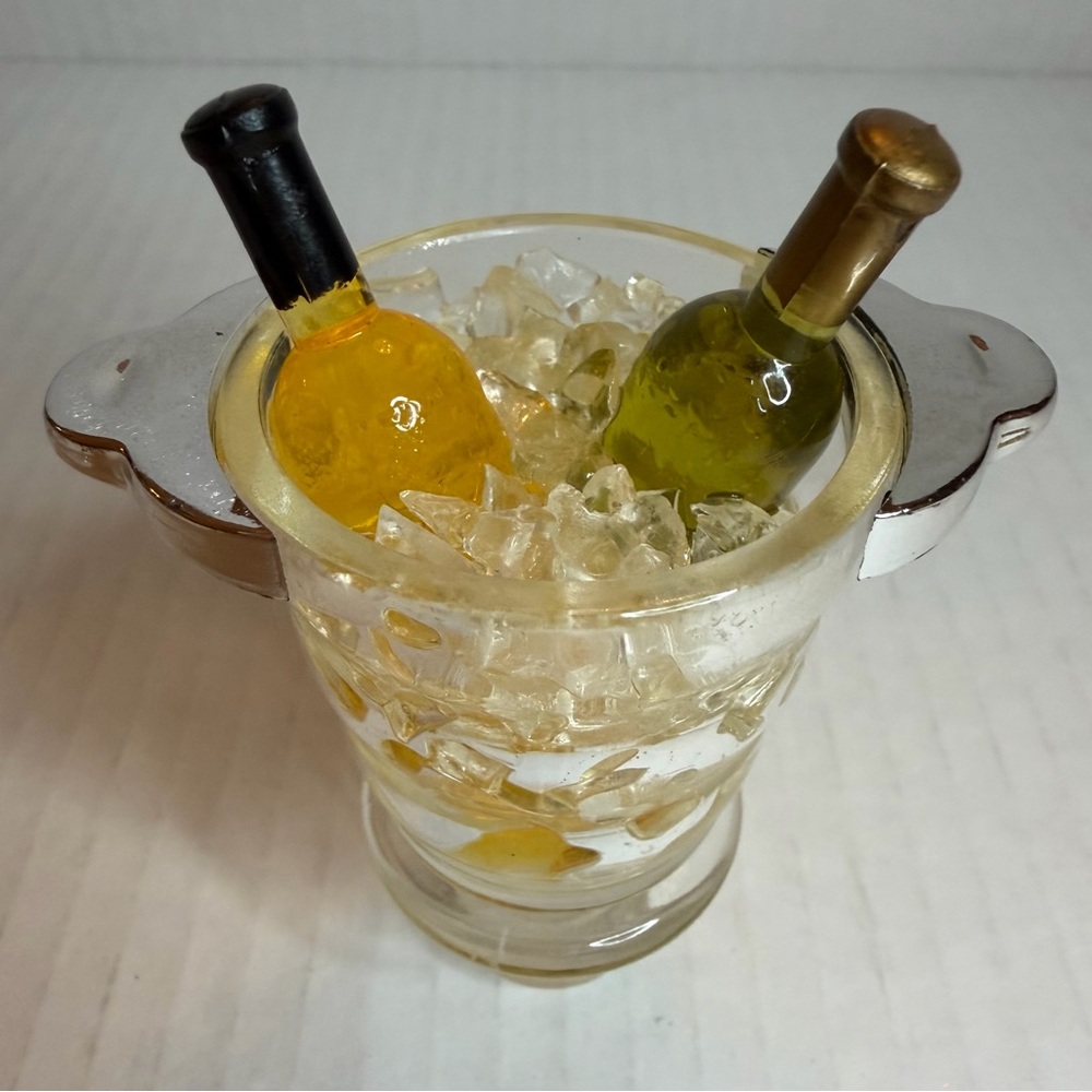 Acrylic Bottle Stopper Wine Ice Bucket Mini Bottles